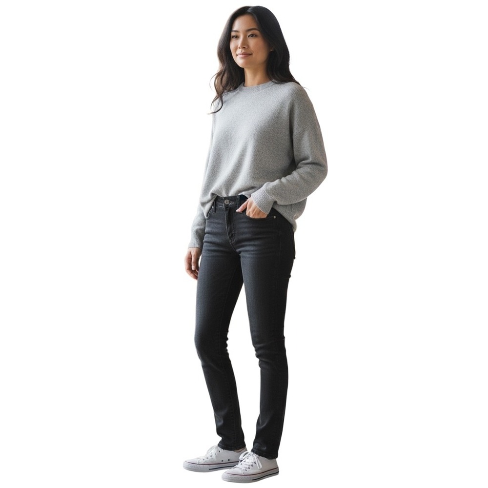 Rag Bone Womens Black Wash Skinny Jeans‎ Size 29 Made in USA